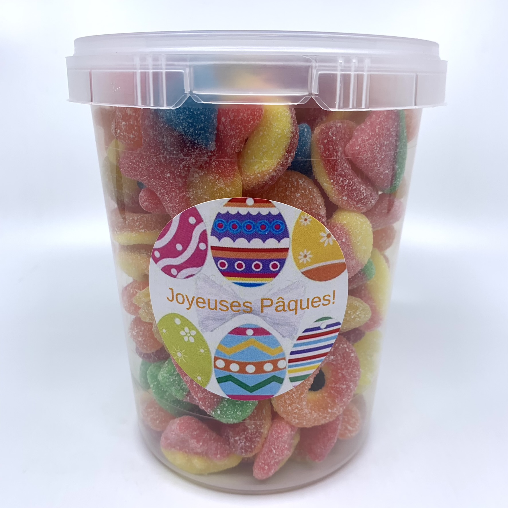 Personnalized jellies bucket